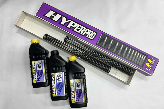 フロントフォークスプリングカスタムオーダー